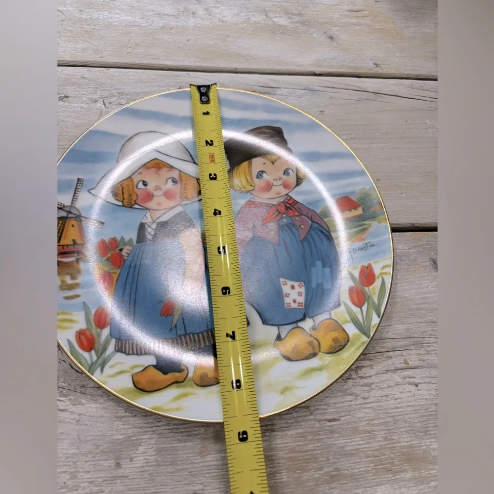 Vintage Dolly Dingle Collectible Plate. 8.5” Numbered | 1st Edition | Kitschy